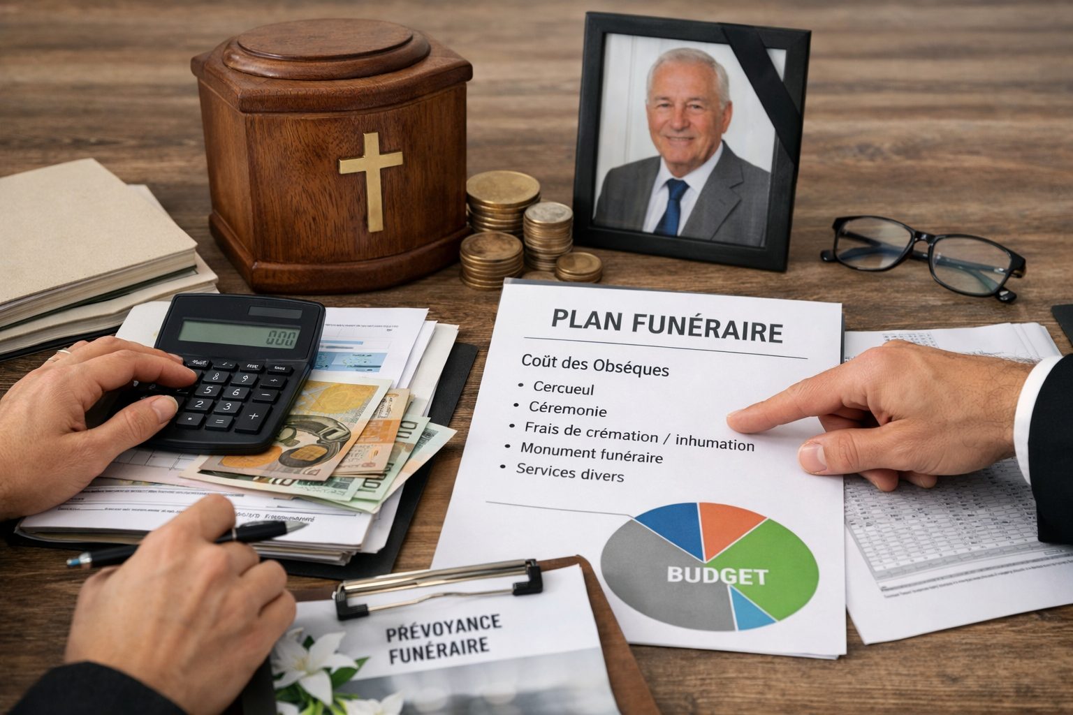 Organisation funéraire : documents de planification, calculatrice et budget pour maîtriser les frais d’obsèques