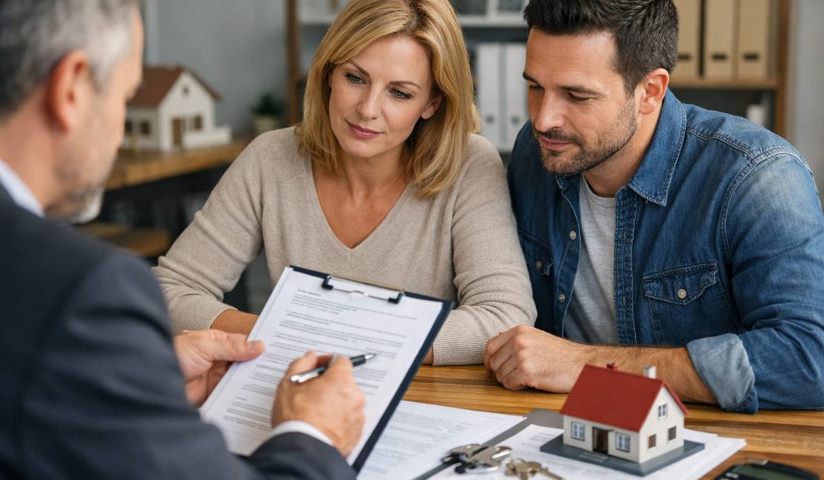 Notaire accompagnant des copropriétaires en indivision lors des démarches de vente d’un bien immobilier