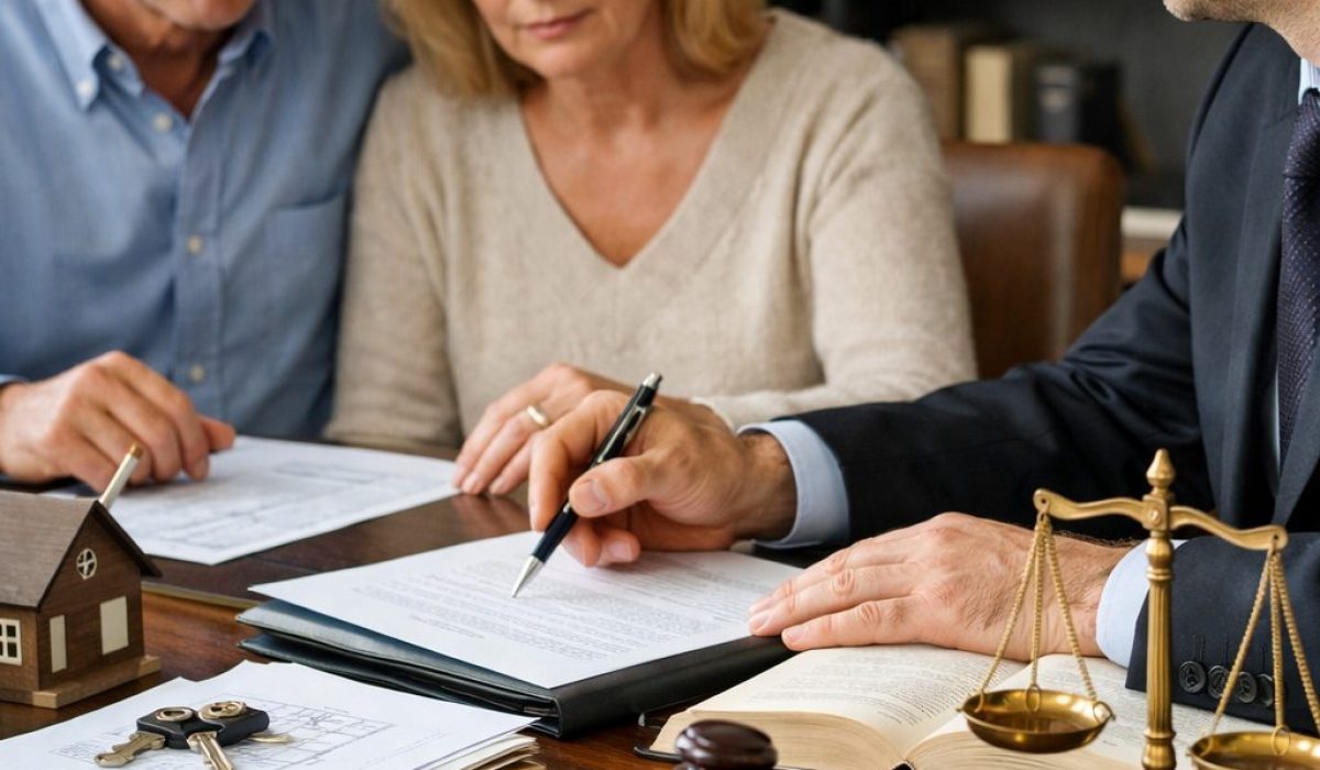 Partage amiable encadré par un notaire pour éviter une procédure judiciaire entre indivisaires ou héritiers