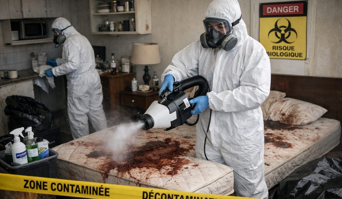 decontamination apres deces